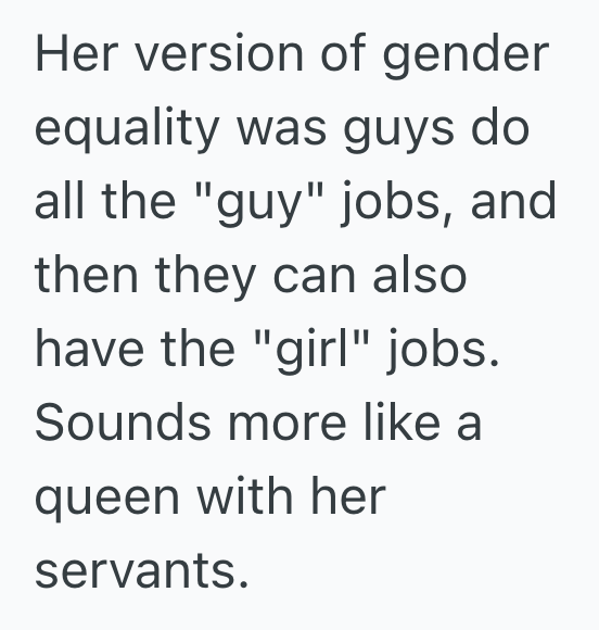Screenshot 2025 06 28 at 6.13.05 PM Hypocritical Friend Pushed Gender Stereotypes Only When It Benefited Her, So He Got Fed Up And Threw Her Logic Back At Her